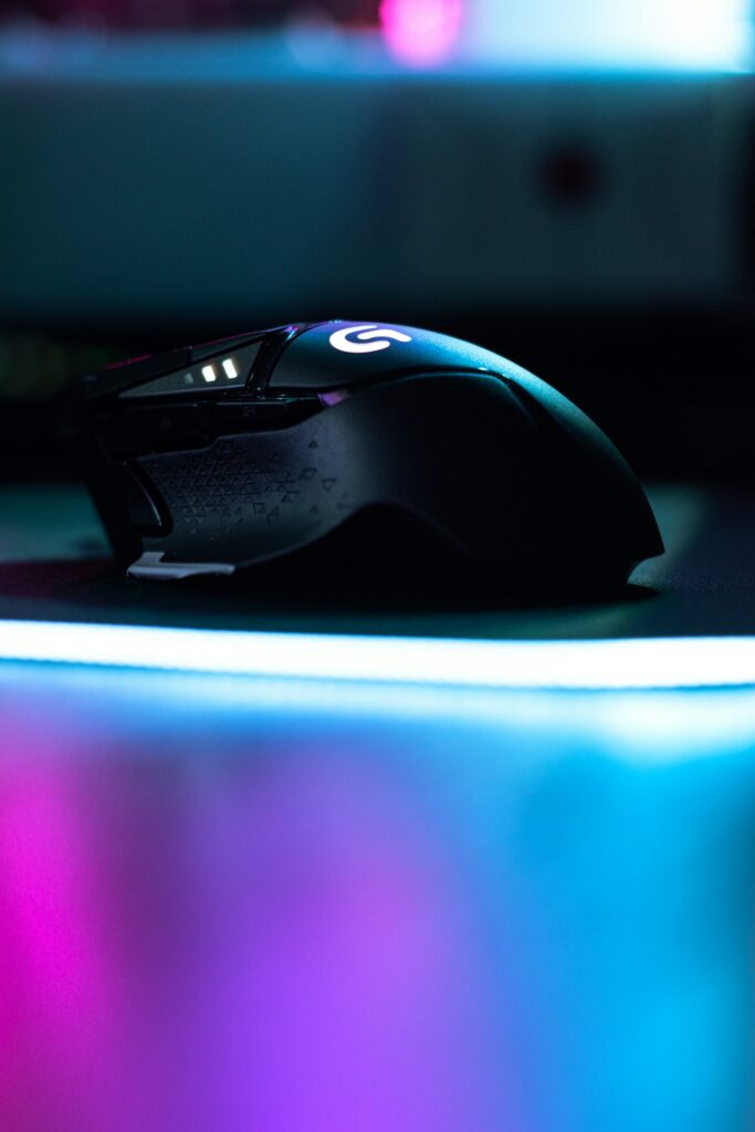 Pro Wireless Gaming Mouse with RGB Lighting